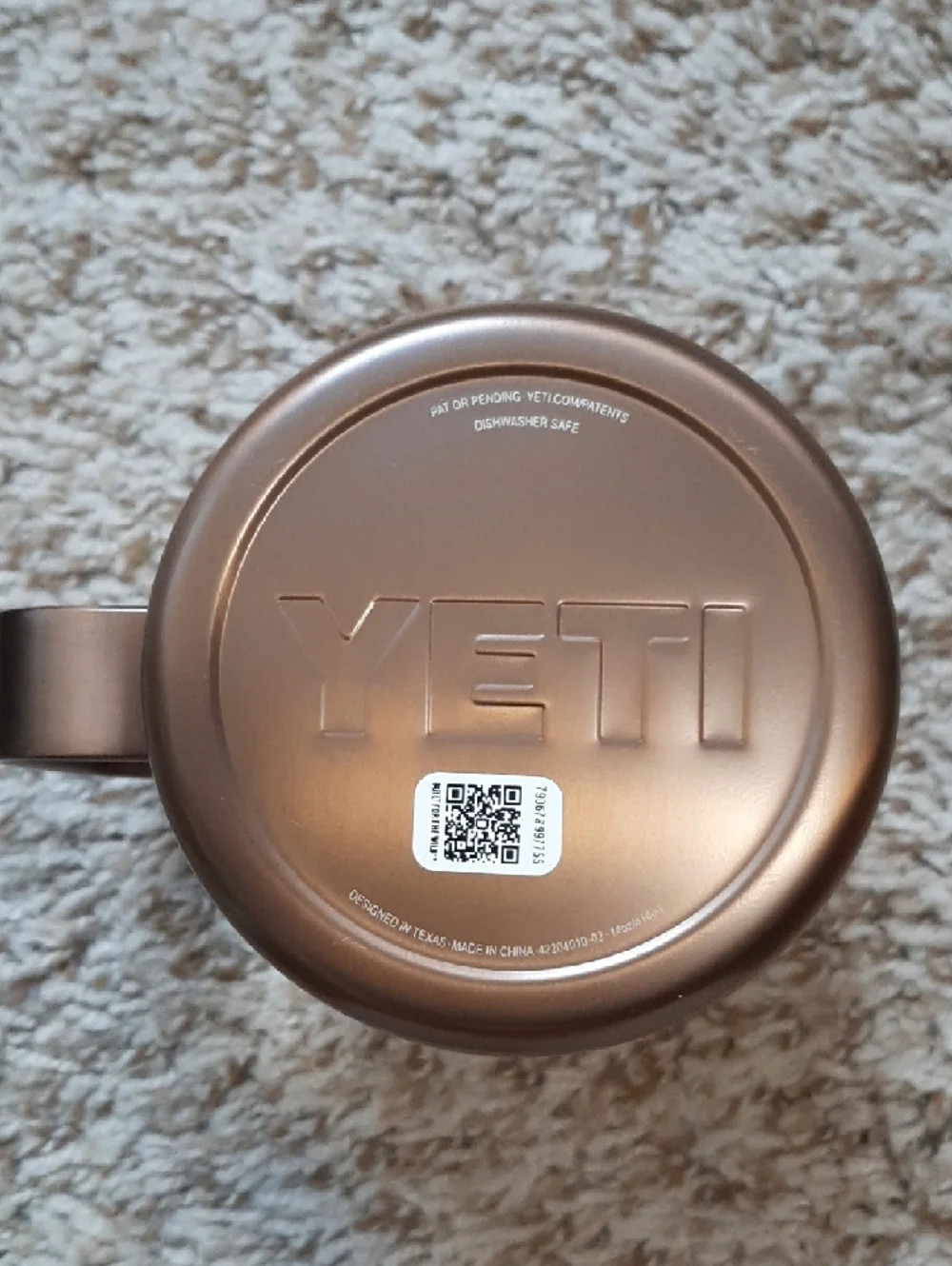 Yeti Copper/Bronze 14oz Insulated Mug with Handle - Picture 5 of 5